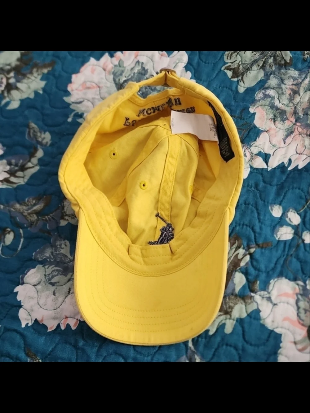 Ralph Lauren Kids Yellow Polo Cap